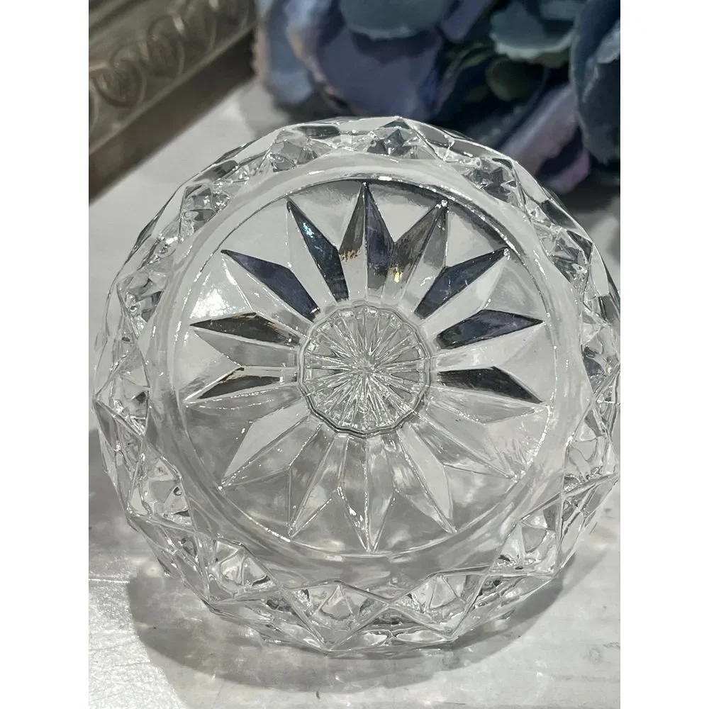 Vintage Zaječar Crystal Ring Holder, 24% Lead Crystal, Hand‎ Cut ring ho… - Picture 6 of 6